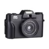 Câmera digital foto vlogging filmadora para youtube wifi webcam grande angular 16x zoom digital 48mp fotografia 3 polegada tela da aleta - Image 8