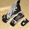 Europeu aço carbono mão madeira plaina, fácil operado, liga aço lâmina, DIY carpinteiro madeira ferramentas, T10, 90mm, 180mm