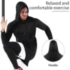 Hoodie esportivo de manga comprida masculino, camisa com capuz de pesca ao ar livre, ginásio Sportwear, proteção solar UV, UPF 50 Plus - Image 2