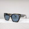 Óculos de sol poligonais para mulheres, armação grande, estilo vintage e elegante, placa fashion, UV400 - Image 11